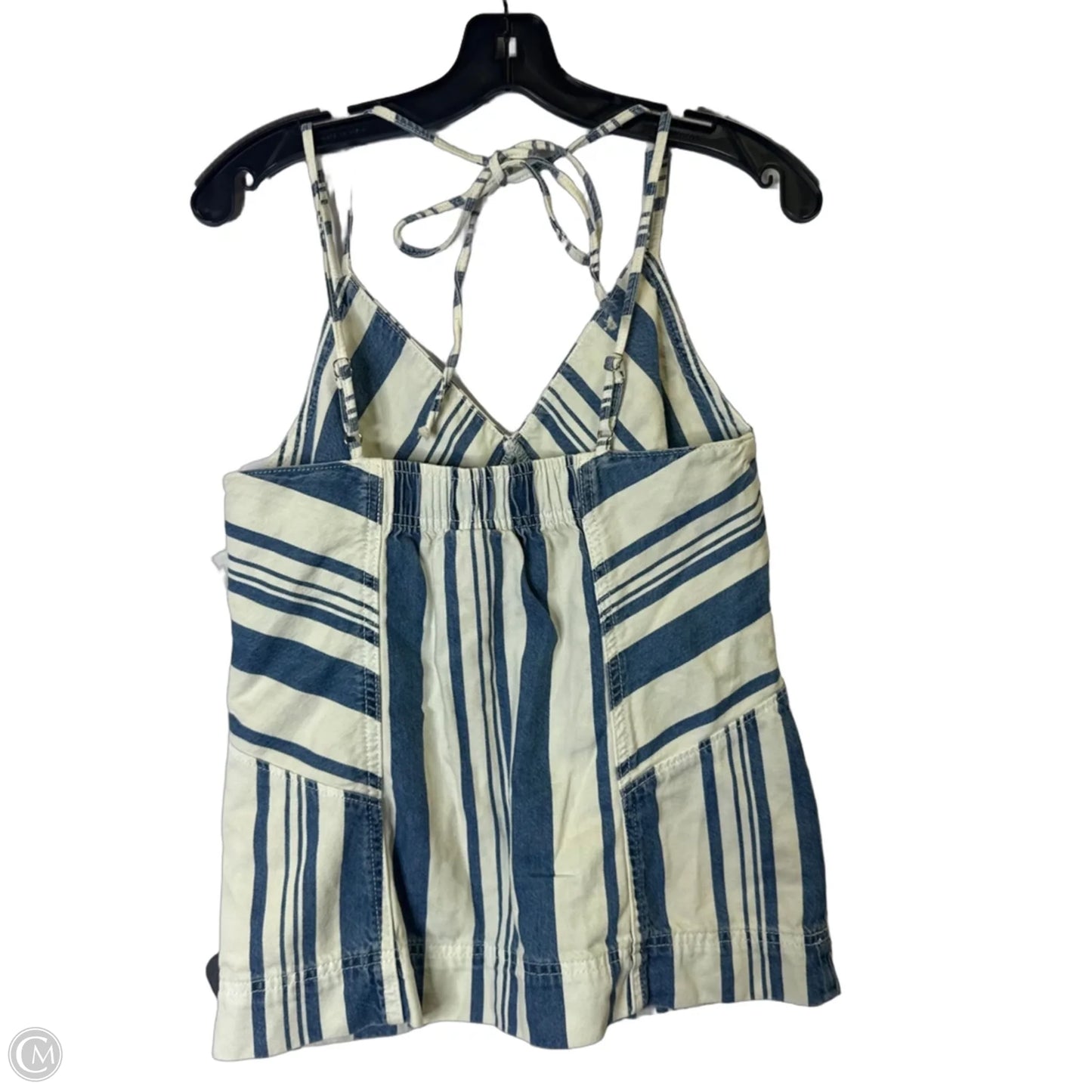 Top Sleeveless By Universal Thread In Striped Pattern, Size: Xs