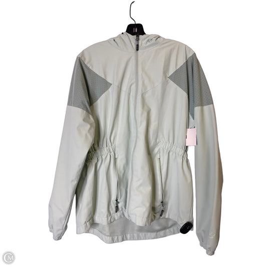 Athletic Jacket By New Balance In Green, Size: Xl