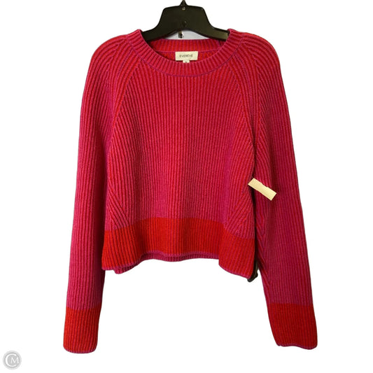 Sweater By Evereve In Pink, Size: M