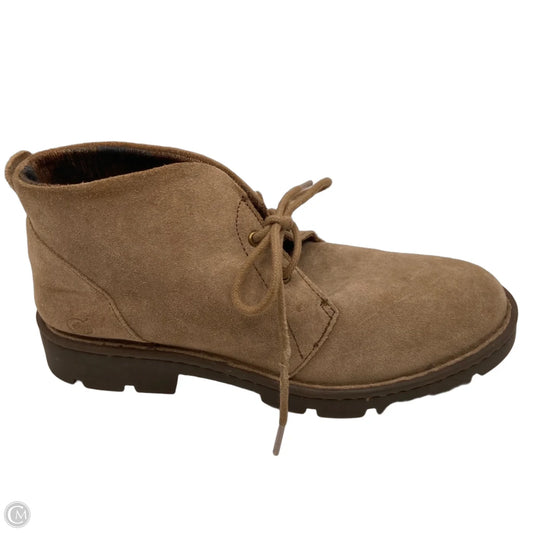 Boots Ankle Flats By Born In Brown, Size: 7