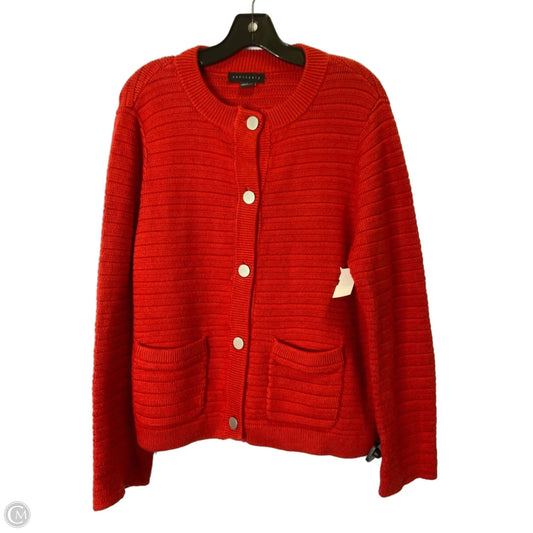 Sweater Cardigan By Sanctuary In Red, Size: L