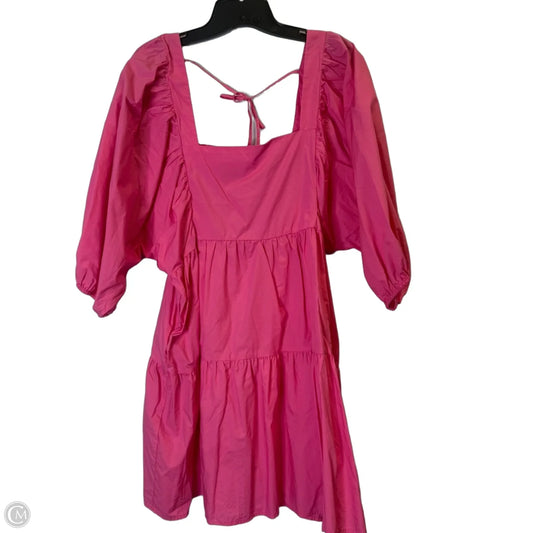 Dress Casual Short By A New Day In Pink, Size: L