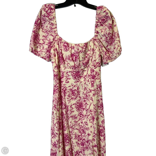 Dress Casual Maxi By London Times In Pink, Size: 10