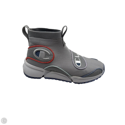 Shoes Sneakers By Champion In Grey, Size: 8