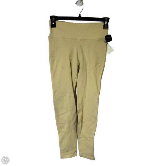 Athletic Leggings By Aerie In Cream, Size: M
