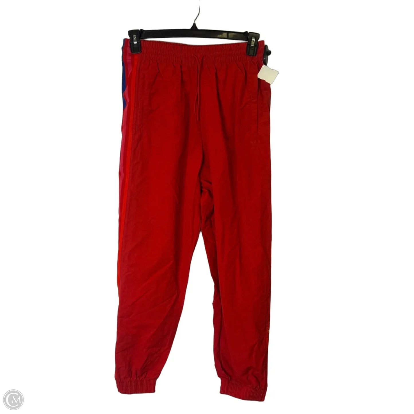 Athletic Pants By Adidas In Red, Size: M