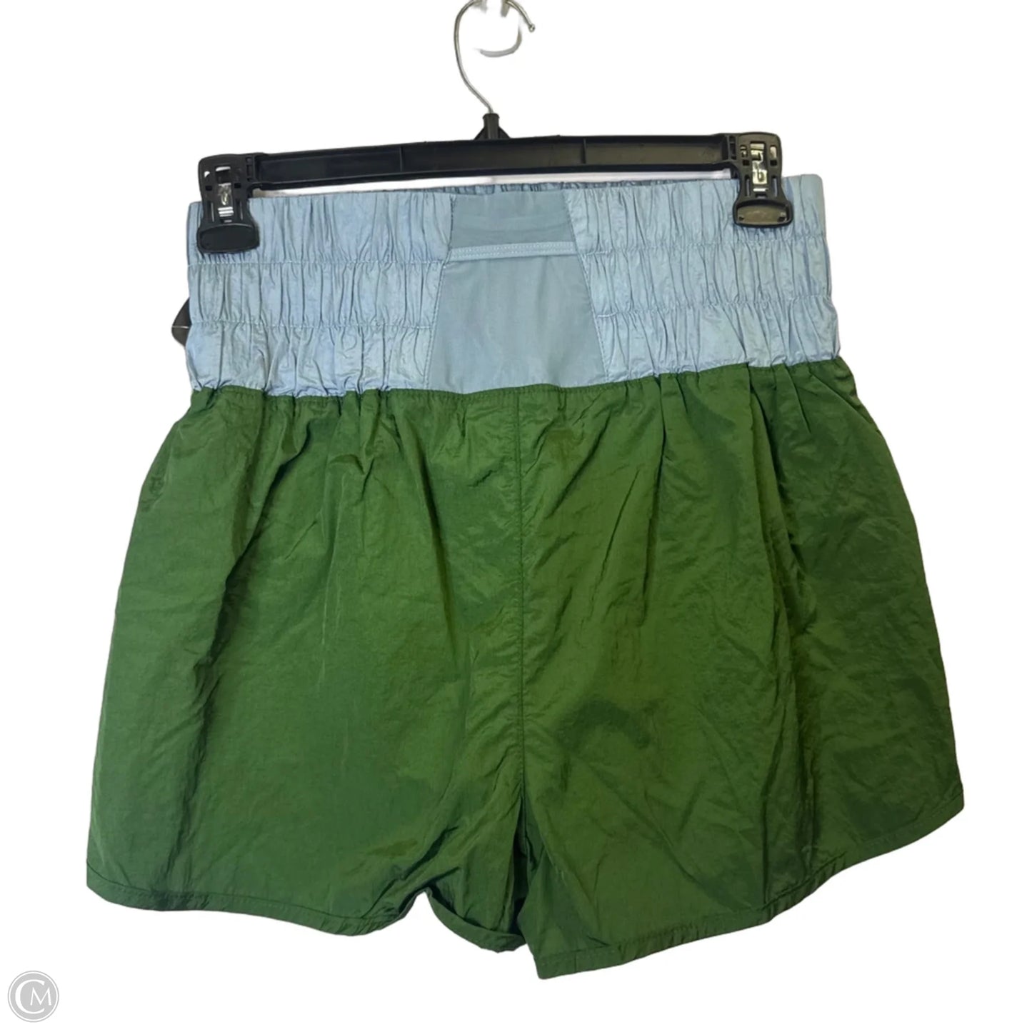 Athletic Shorts By Free People In Blue & Green, Size: Xl