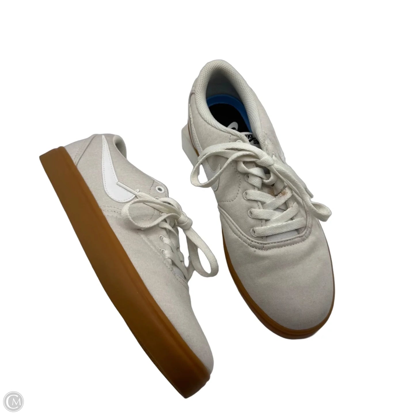 Shoes Sneakers By Nike In Grey, Size: 8.5