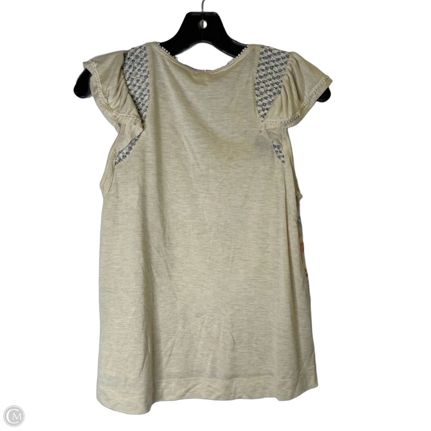 Top Sleeveless By Tiny In Cream, Size: Xs
