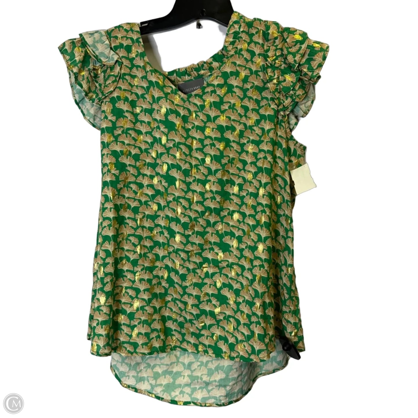 Top Sleeveless By Clothes Mentor In Green, Size: L