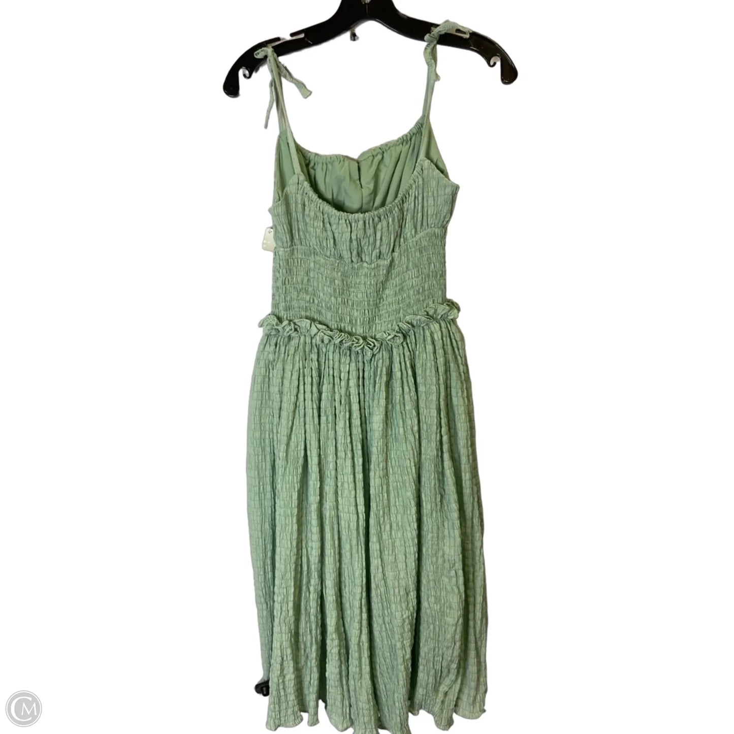 Dress Casual Midi By Clothes Mentor In Green, Size: M
