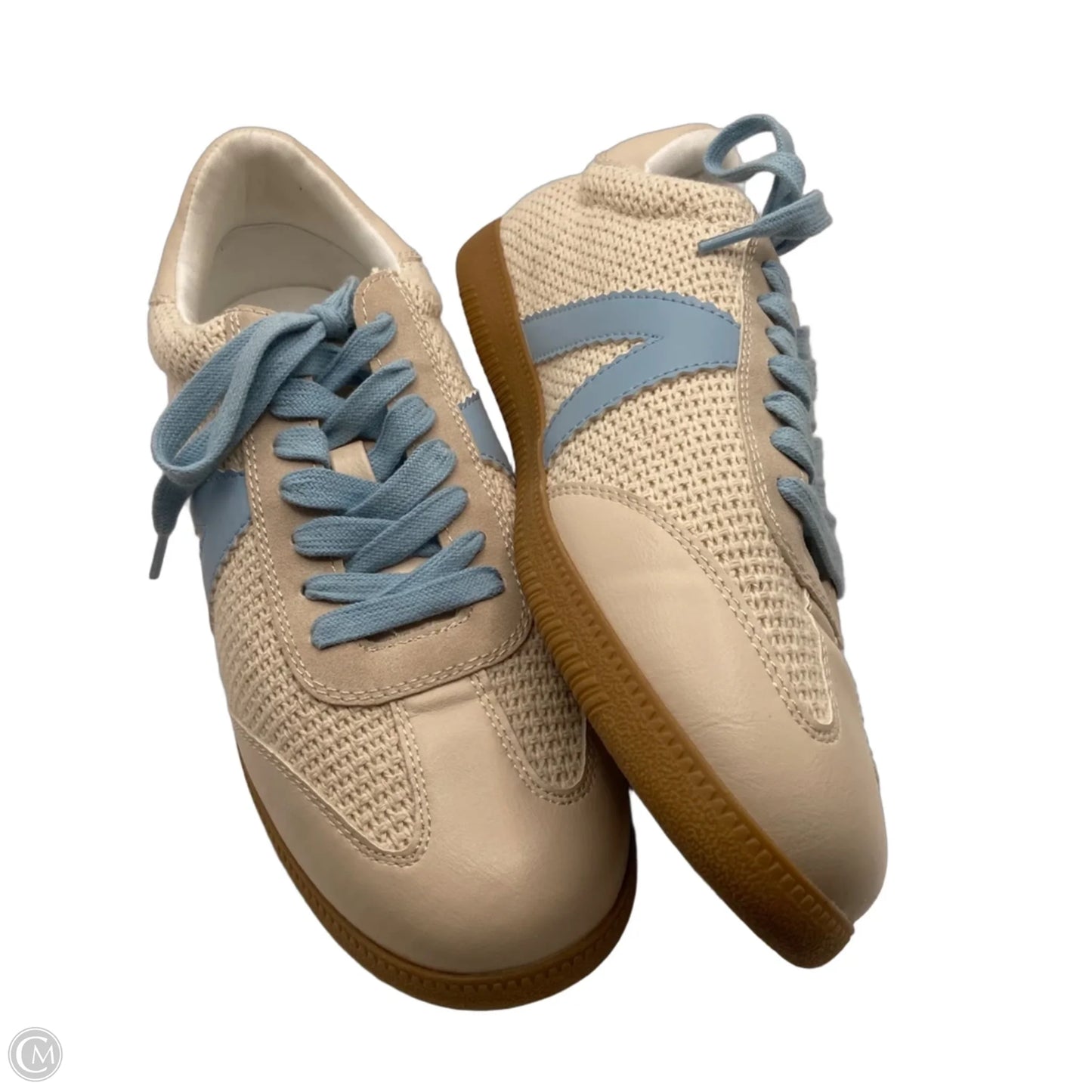 Shoes Sneakers By Mia In Cream, Size: 10