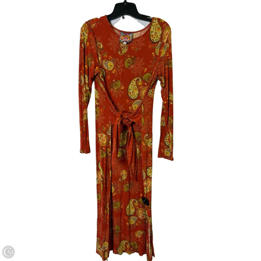 Dress Casual Maxi By Johnny Was In Red, Size: M