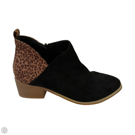 Boots Ankle Heels By Corkys In Black, Size: 10
