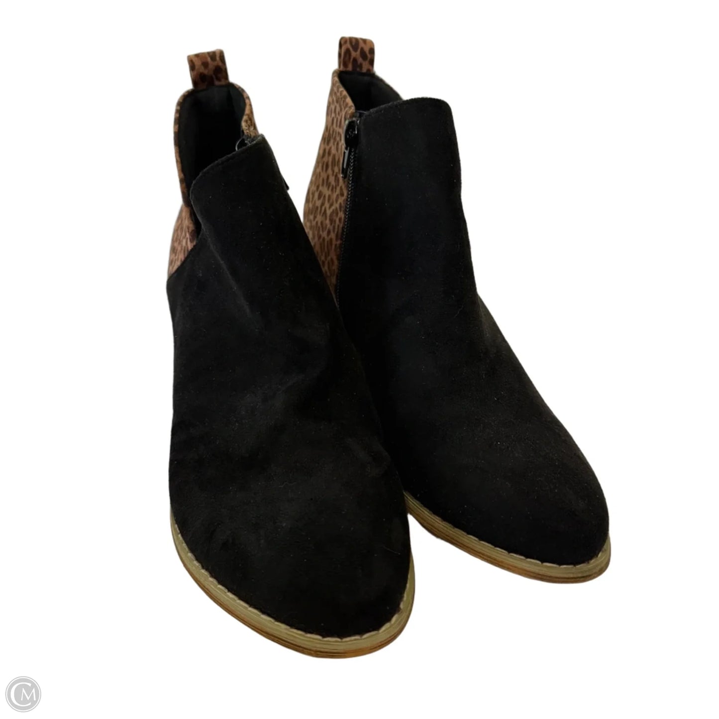 Boots Ankle Heels By Corkys In Black, Size: 10