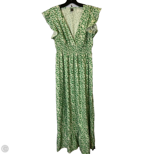 Dress Casual Maxi By Shein In Green, Size: 4