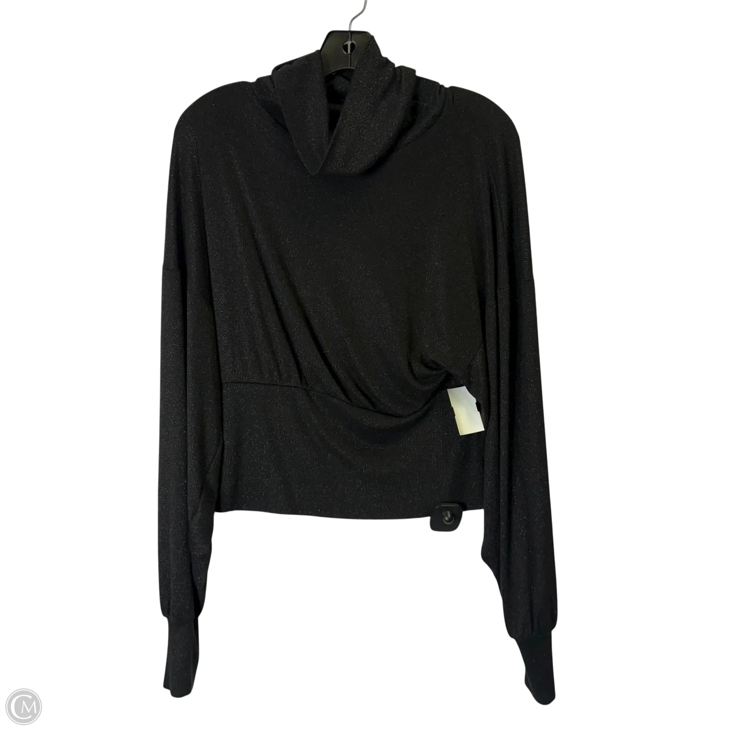 Top Long Sleeve By Free People In Black, Size: S