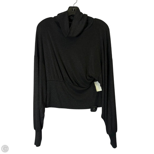 Top Long Sleeve By Free People In Black, Size: S