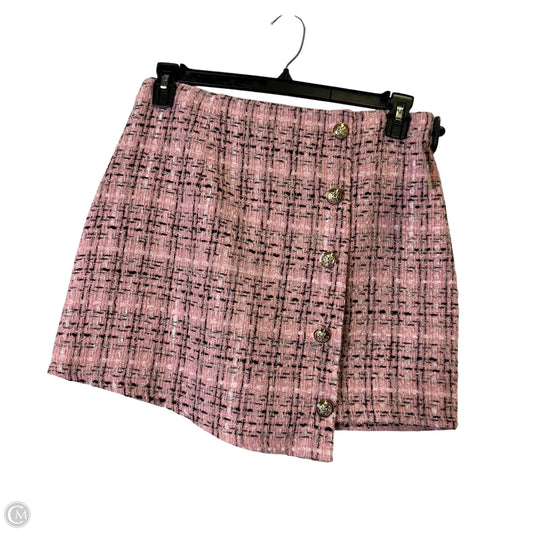 Skirt Mini & Short By Shein In Pink, Size: L