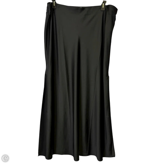 Skirt Maxi By J. Crew In Black, Size: 2x