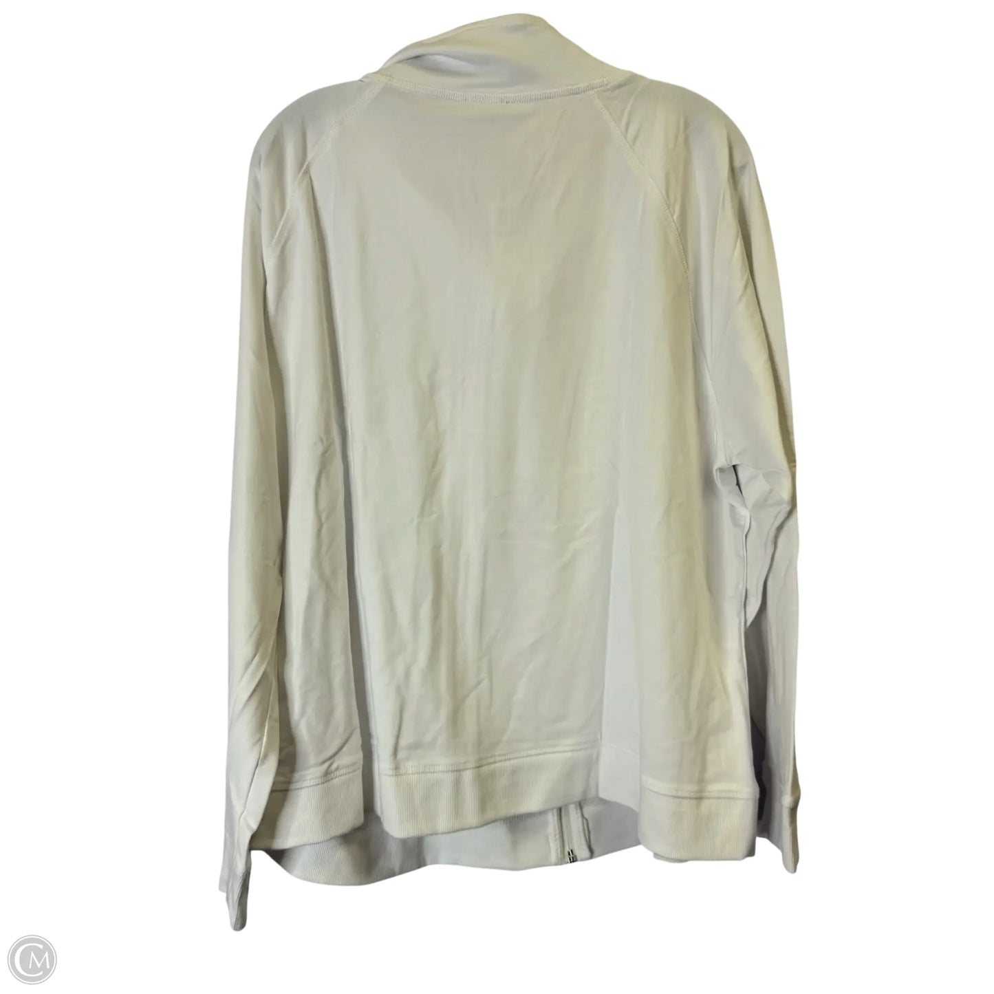 Jacket Other By Talbots In White, Size: 2x
