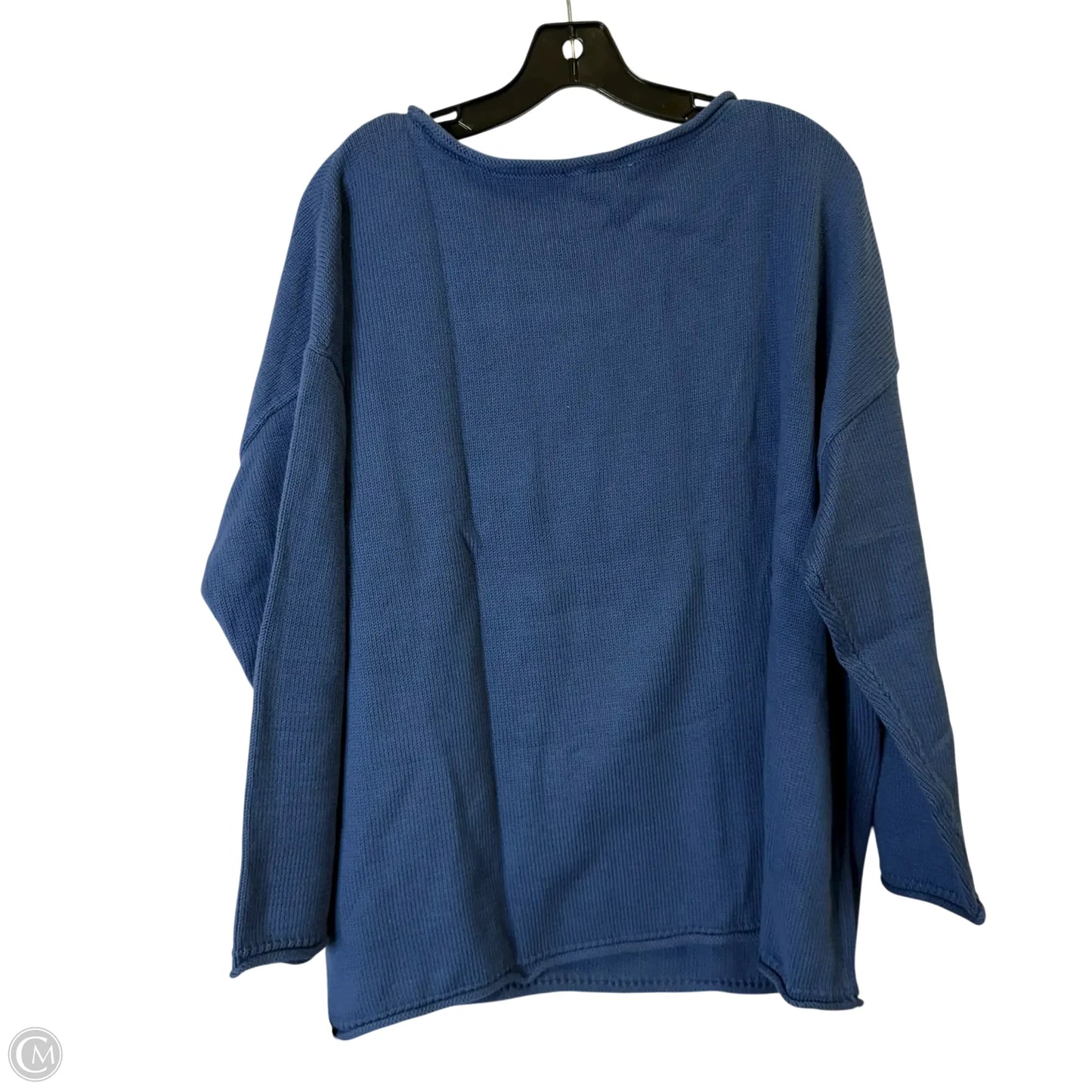 Sweater By Talbots In Blue, Size: 2x