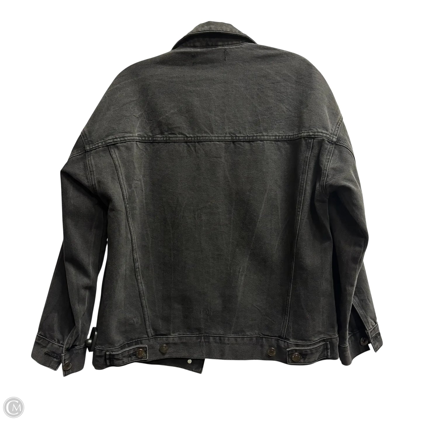 Jacket Denim By Forever 21 In Black, Size: S