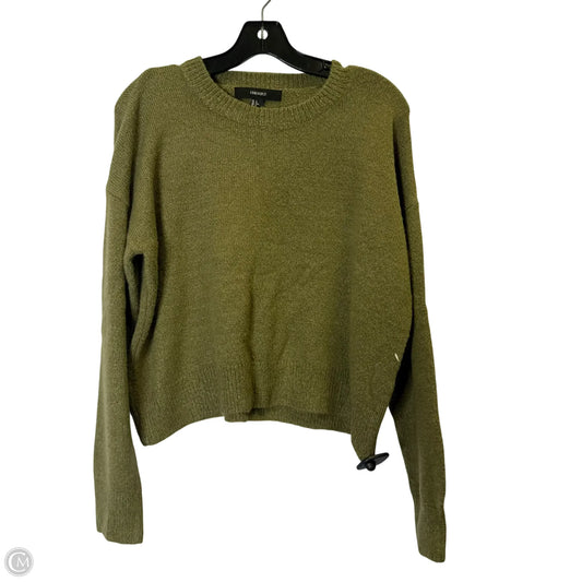 Sweater By Forever 21 In Green, Size: L