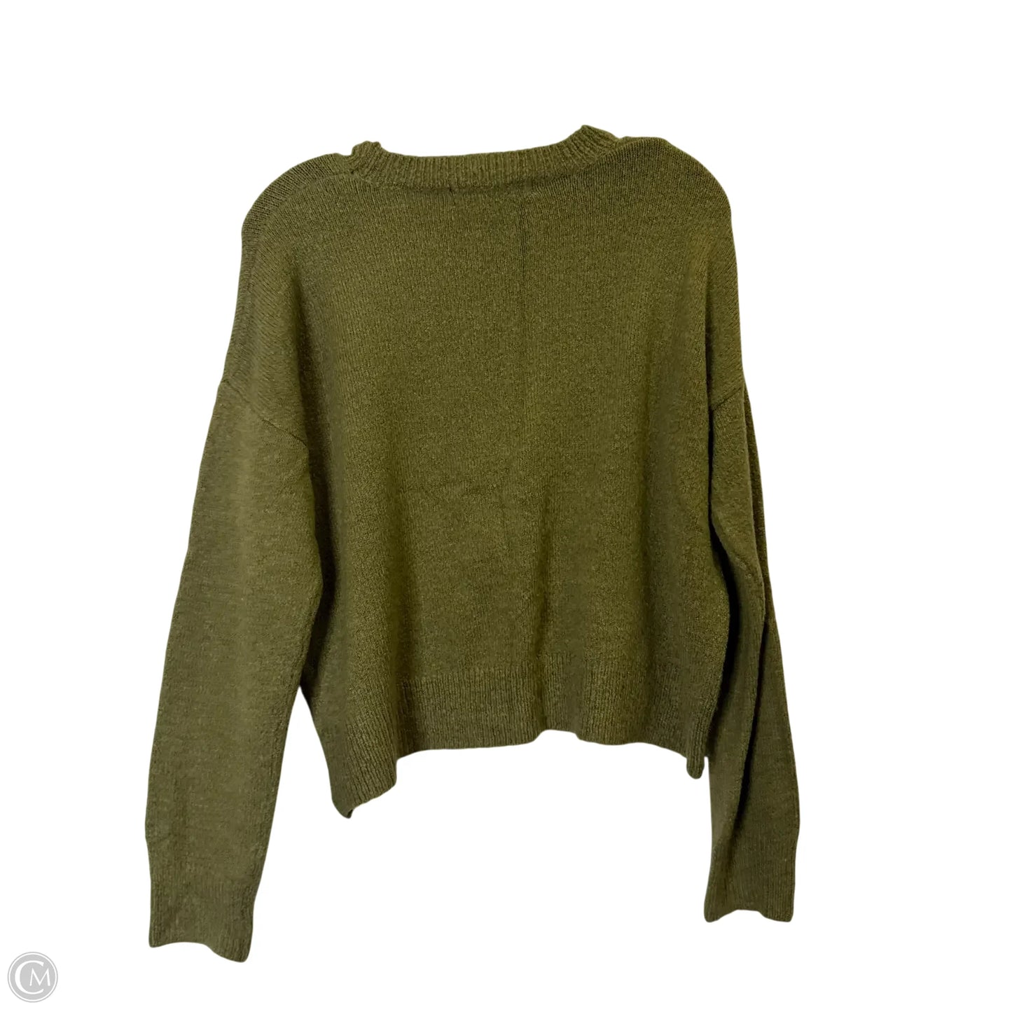Sweater By Forever 21 In Green, Size: L