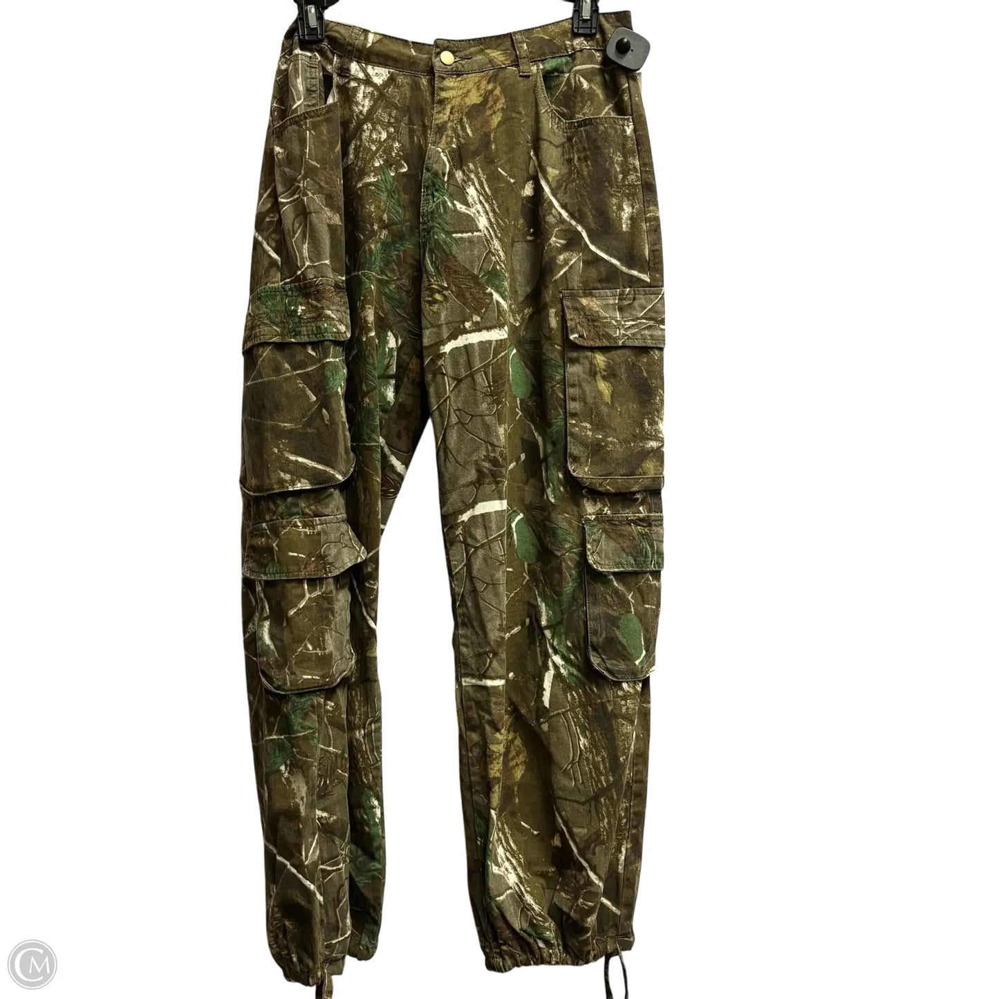 Pants Cargo & Utility By Fashion Nova In Camouflage Print, Size: Xl