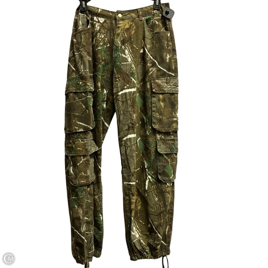 Pants Cargo & Utility By Fashion Nova In Camouflage Print, Size: Xl
