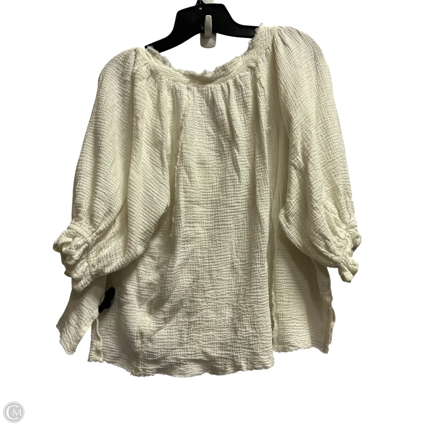 Top Short Sleeve By We The Free In Cream, Size: S