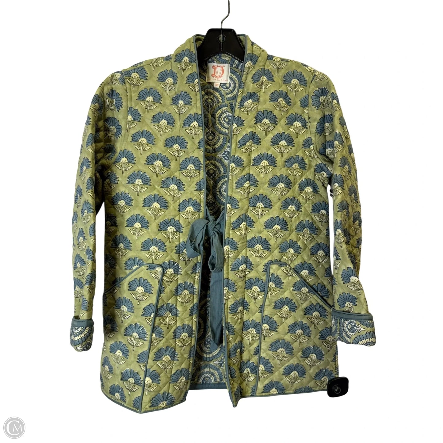Cardigan By Clothes Mentor In Green, Size: Xs
