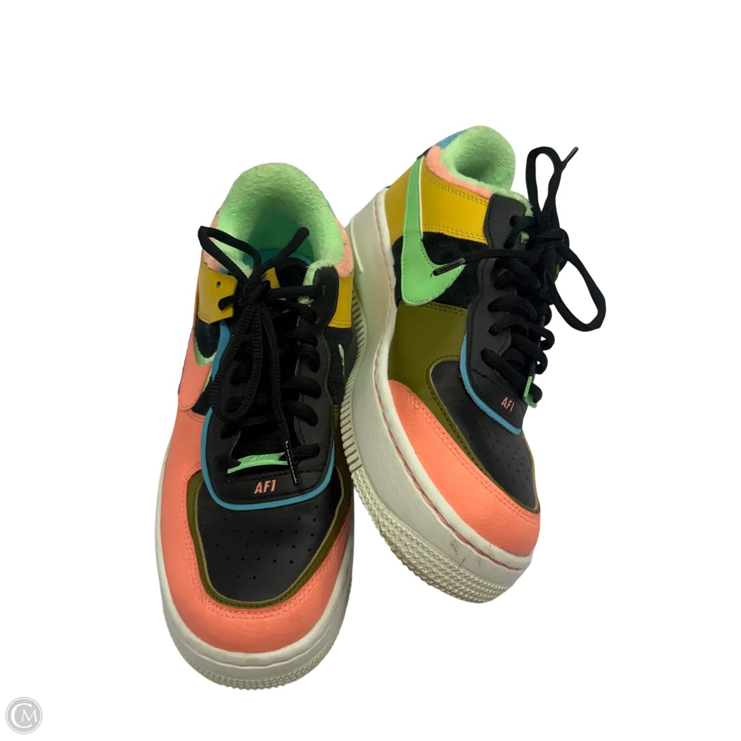 Shoes Athletic By Nike In Multi-colored, Size: 8