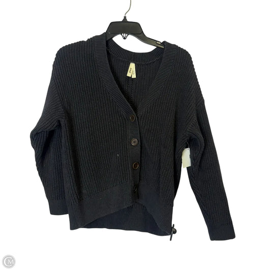 Sweater Cardigan By Pact In Black, Size: M