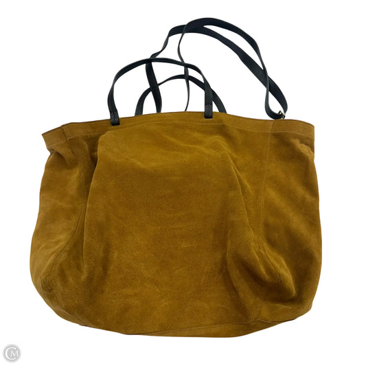 Handbag Leather By Clothes Mentor, Size: Large