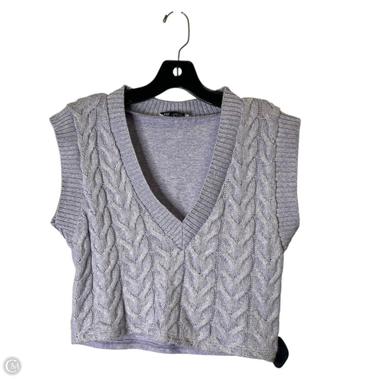 Vest Other By Zara In Purple, Size: S