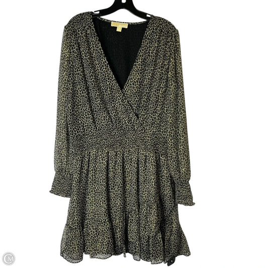 Dress Casual Midi By Cmc In Animal Print, Size: Xl