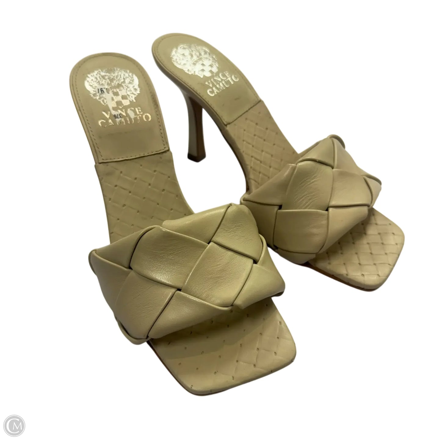 Shoes Heels Stiletto By Vince Camuto In Cream, Size: 7