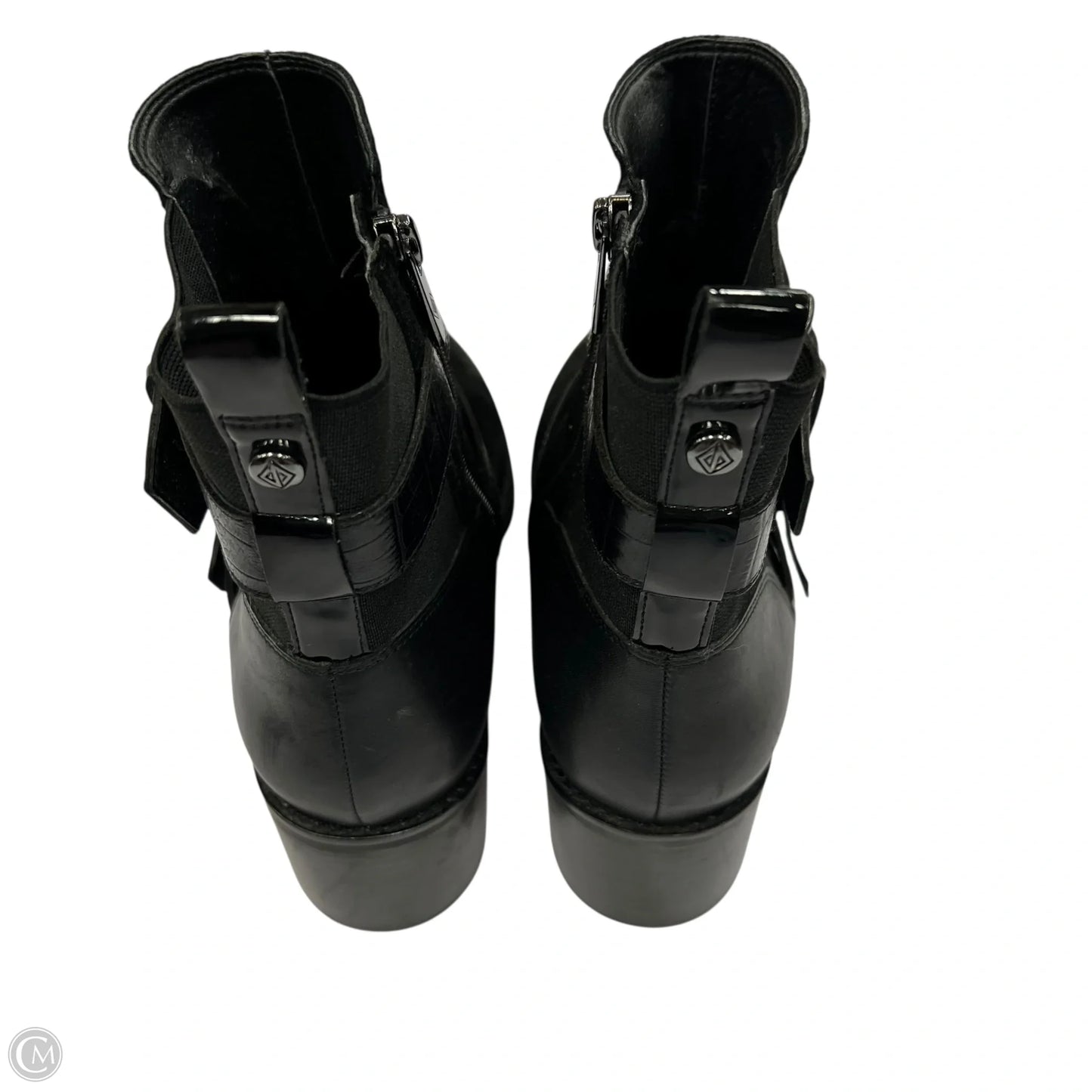 Boots Ankle Heels By Donald Pliner In Black, Size: 10