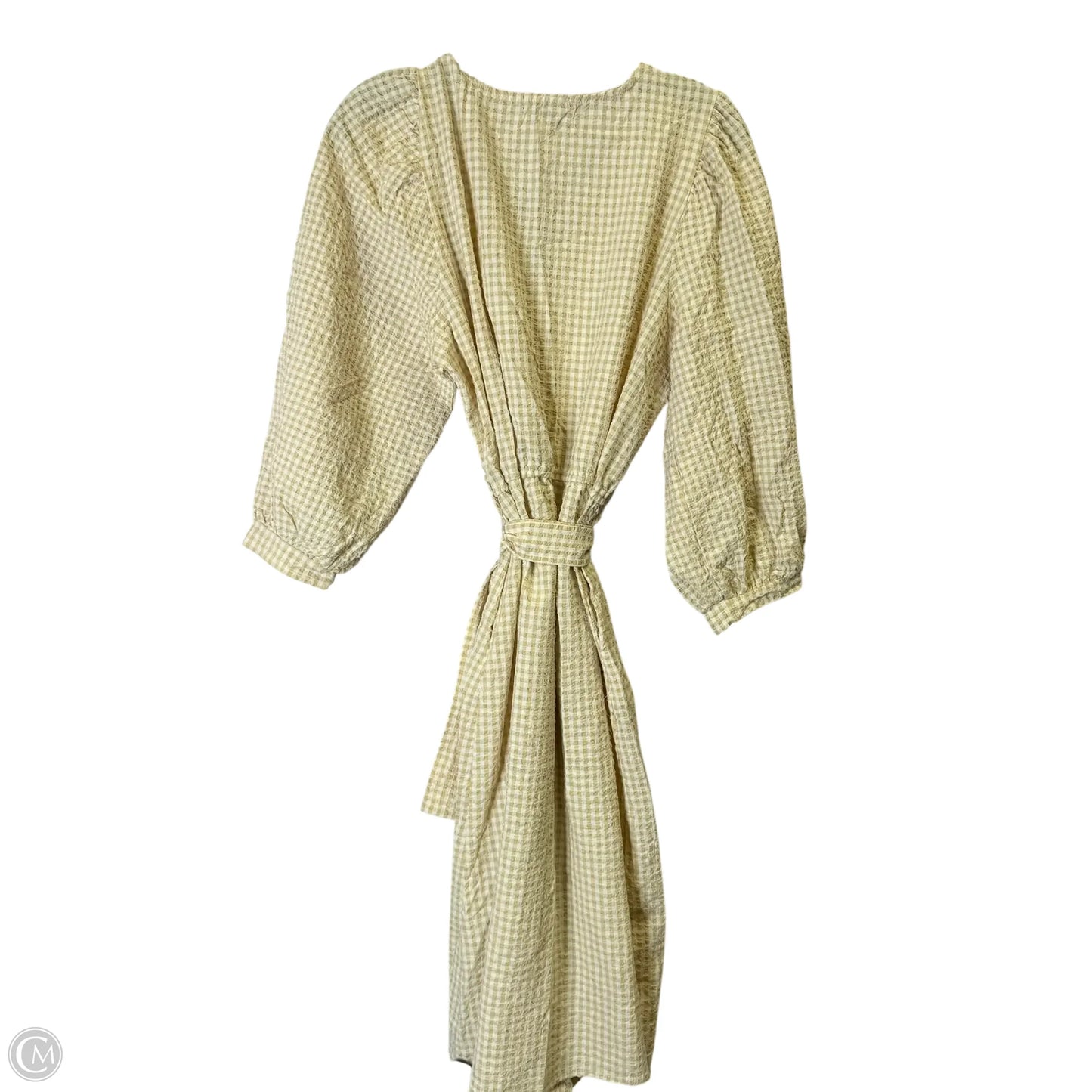 Dress Casual Midi By Clothes Mentor In Checkered Pattern, Size: L