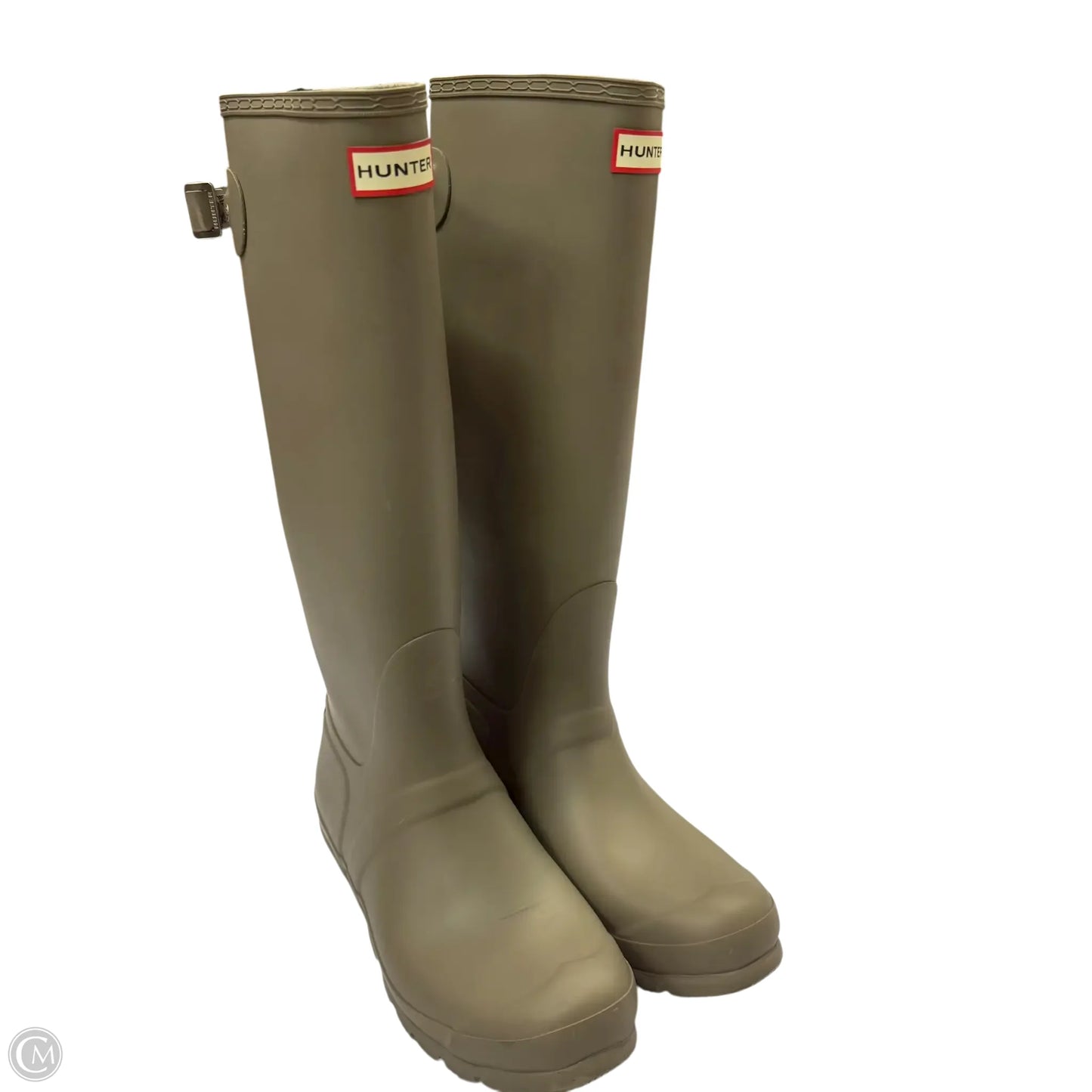 Boots Rain By Hunter In Taupe, Size: 9