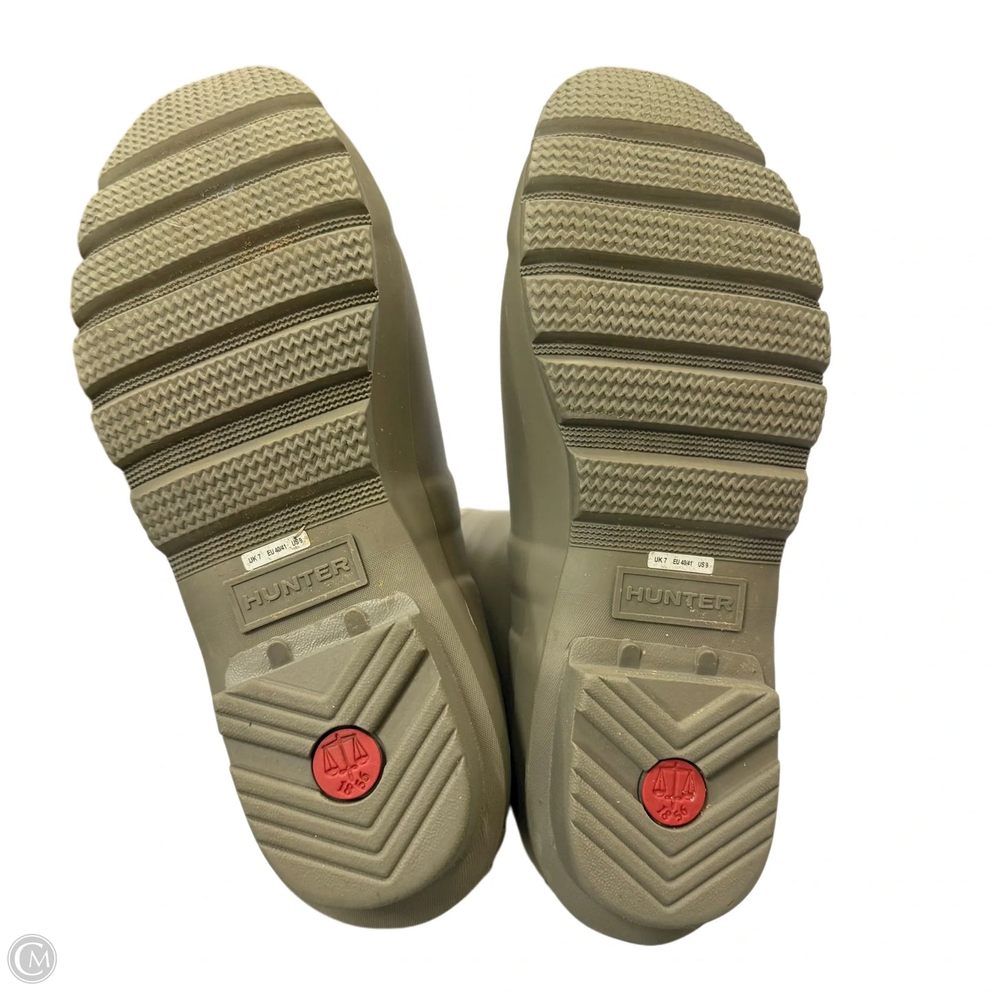 Boots Rain By Hunter In Taupe, Size: 9