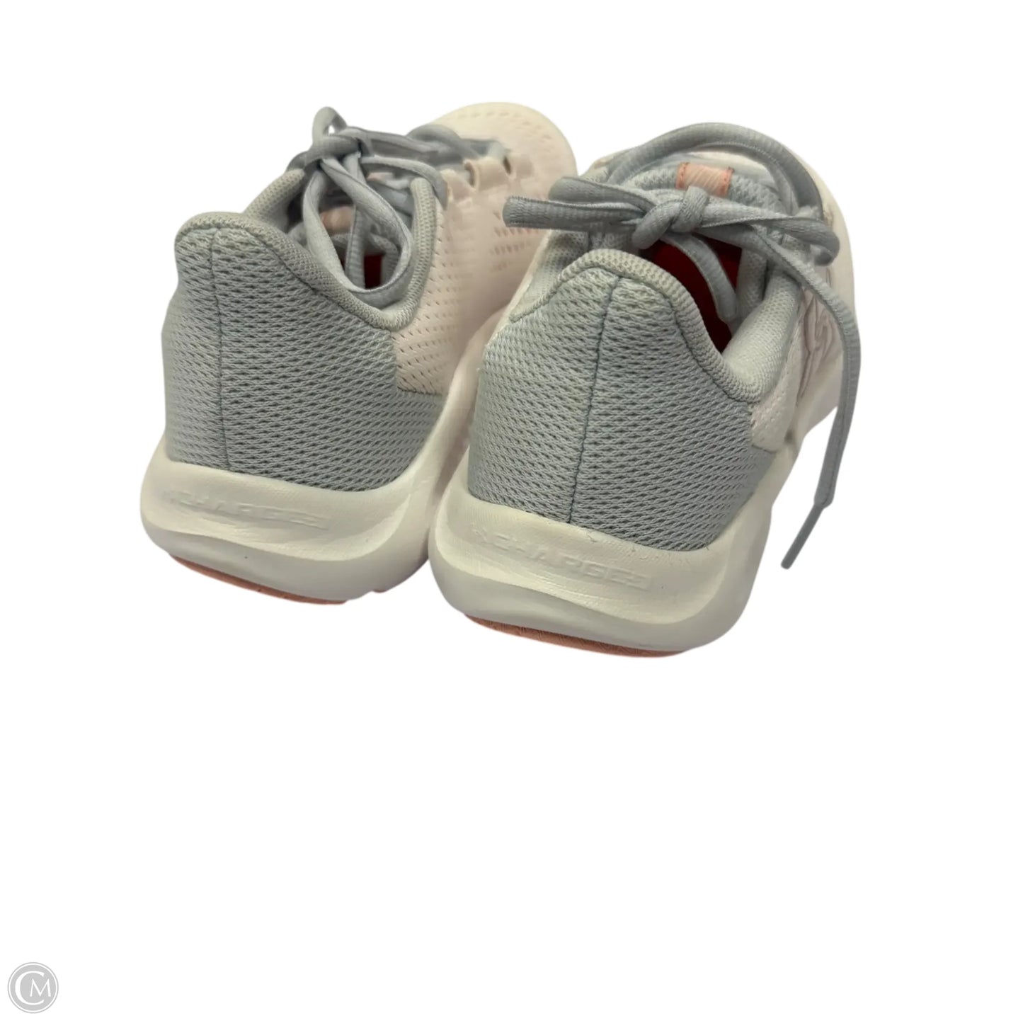 Shoes Athletic By Under Armour In Grey & Pink, Size: 6