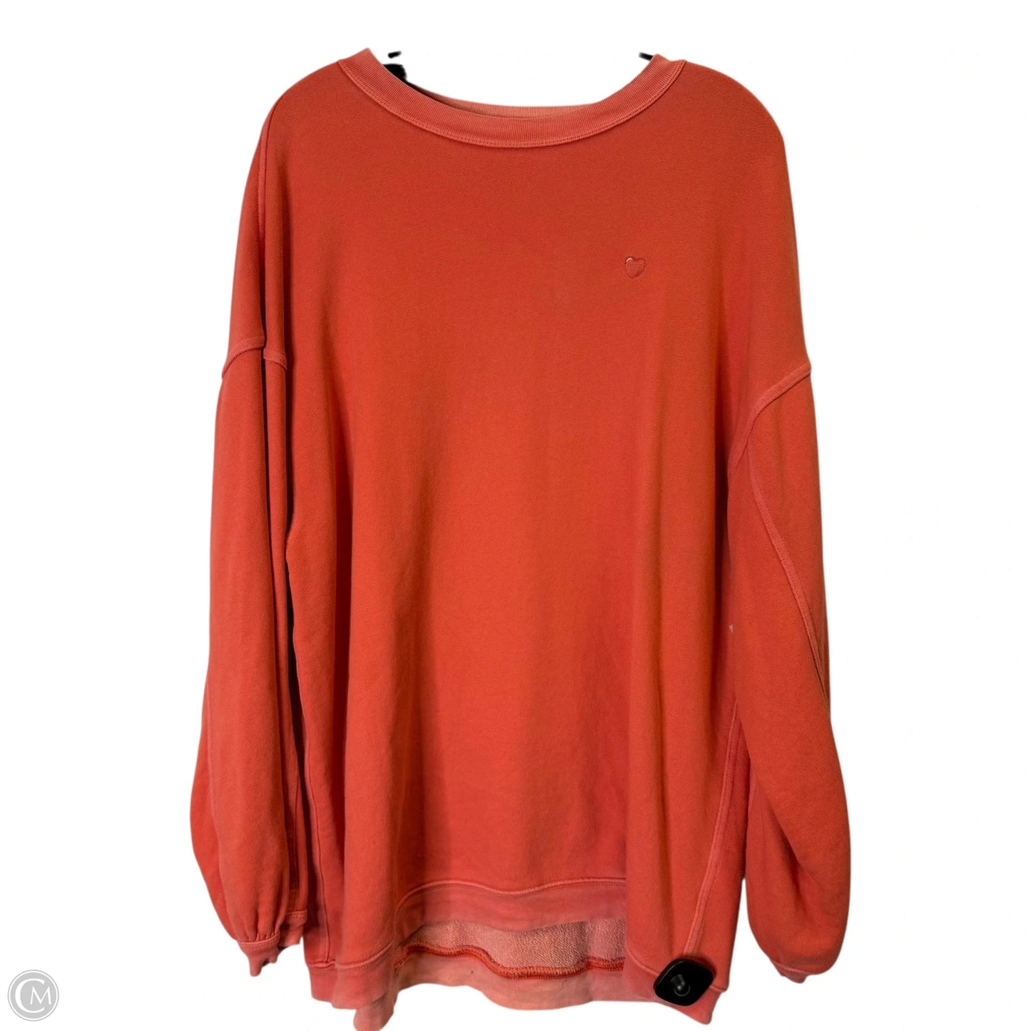 Sweatshirt Crewneck By Aerie In Coral, Size: M
