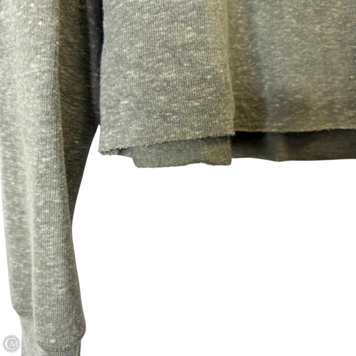 Top Long Sleeve By Pressbox In Grey, Size: M
