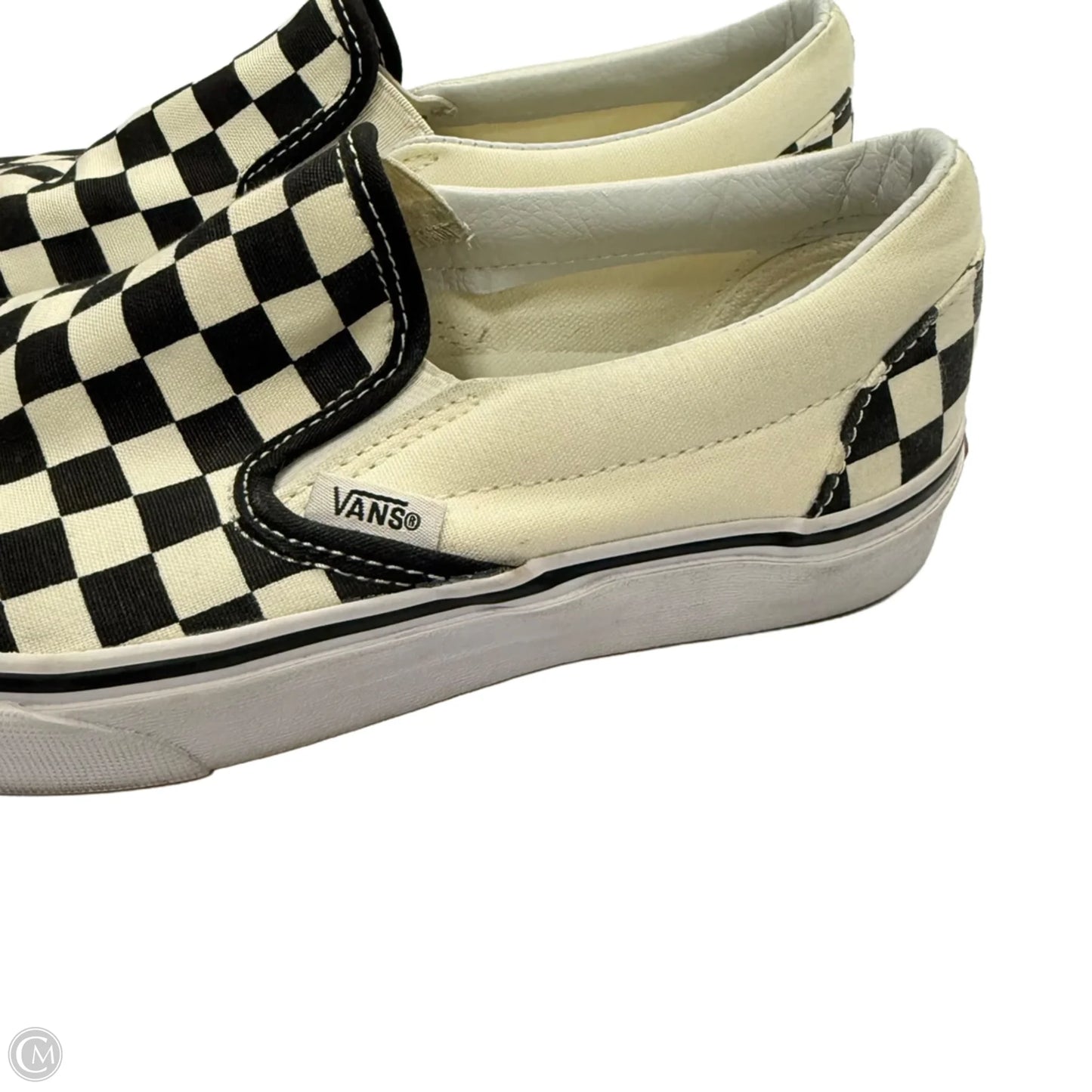 Shoes Sneakers By Vans In Checkered Pattern, Size: 6