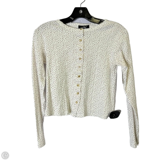 Top Long Sleeve By Just Polly In Floral Print, Size: L