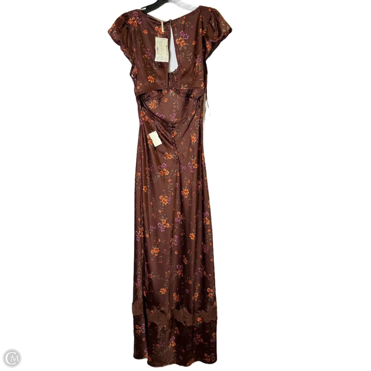 Dress Casual Maxi By Free People In Brown, Size: M