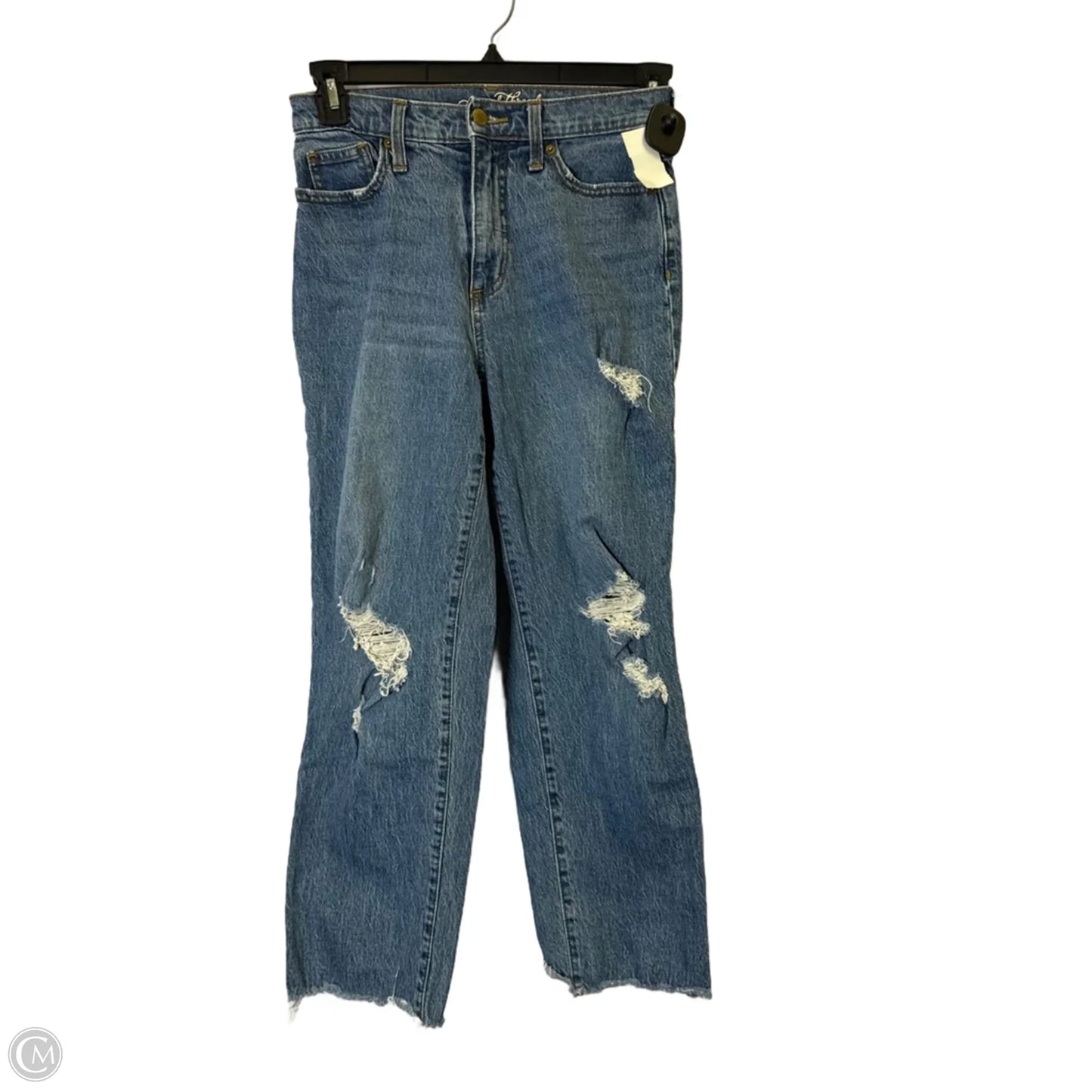 Jeans Straight By Universal Thread In Blue Denim, Size: 2